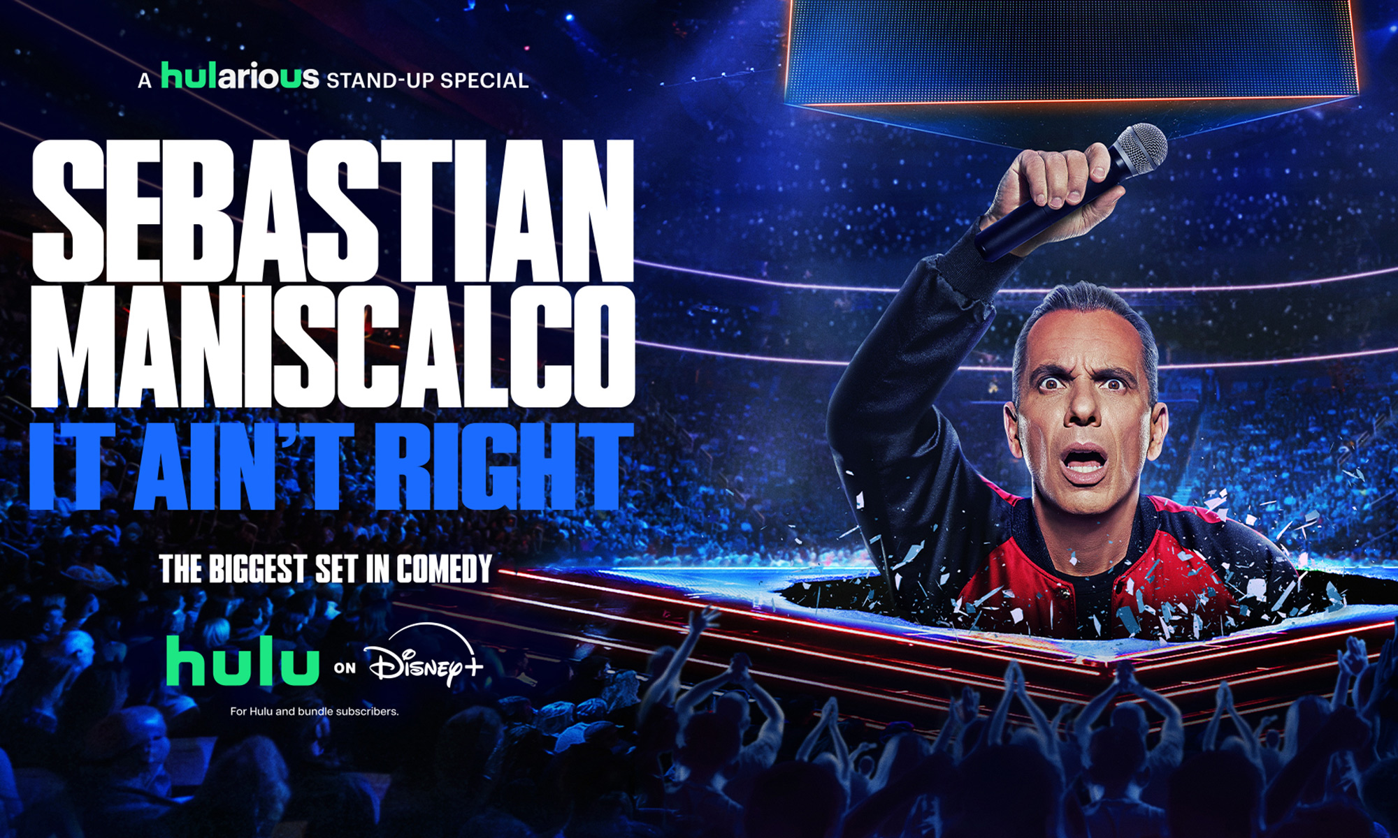 Sebastian Maniscalco It Ain't Right on Hulu