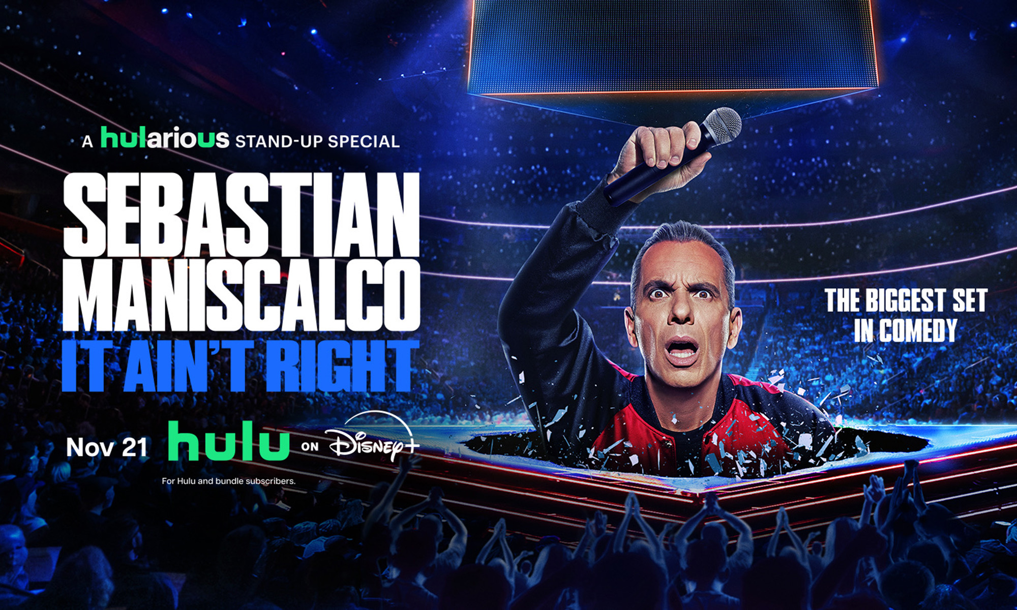 Sebastian MAniscalco It Ain't Right on Hulu